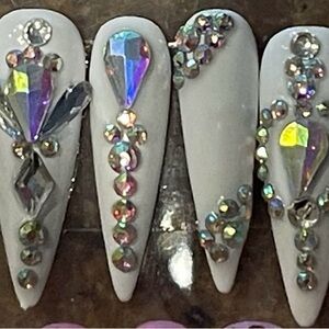 Press on acrylic handmade nails